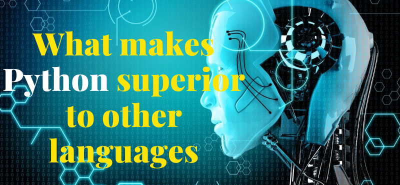 What makes Python superior to other languages